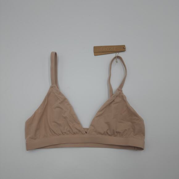Skims Fits Everybody Triangle Bralette in Mica Size SMALL - Picture 1 of 6
